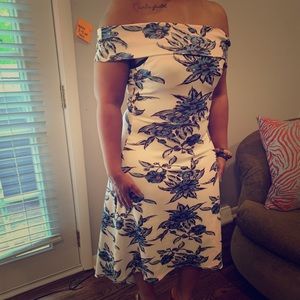 Off the shoulder dress